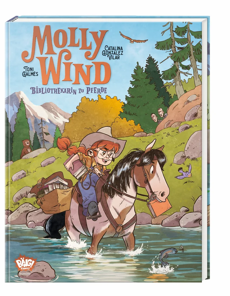 Cover: Molly Wind – Bibliothekarin zu Pferde