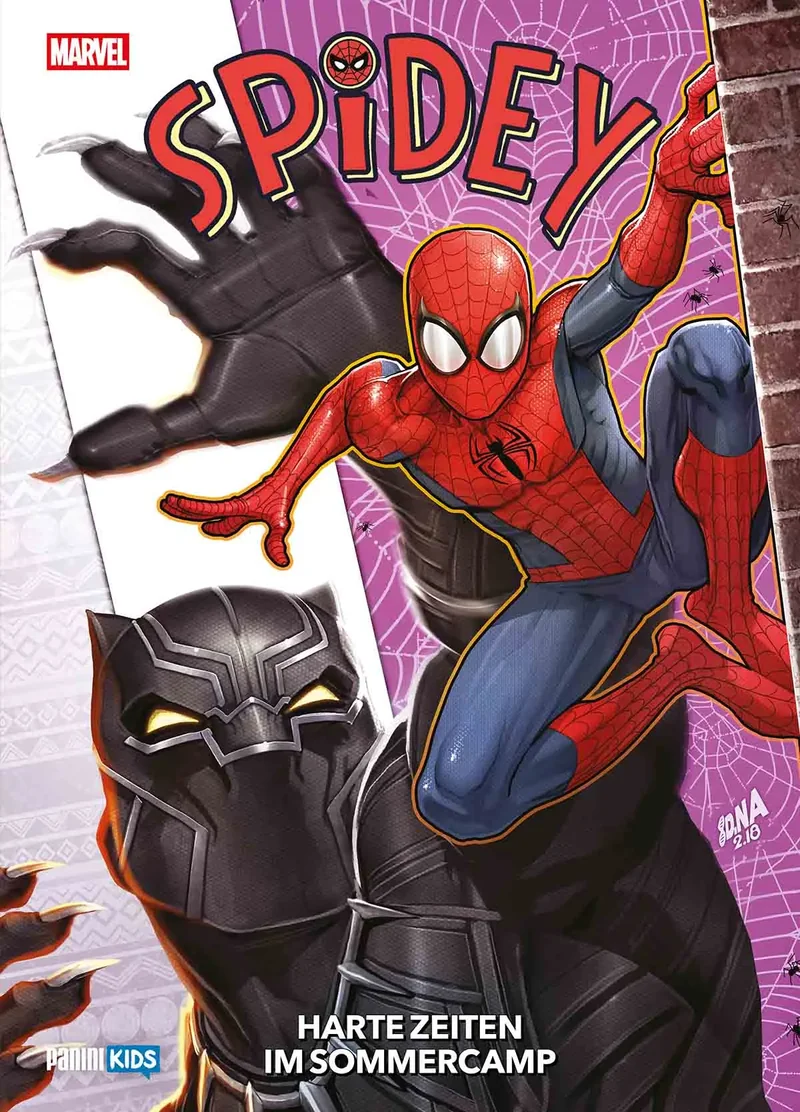 Cover: Spidey – Harte Zeiten im Sommercamp